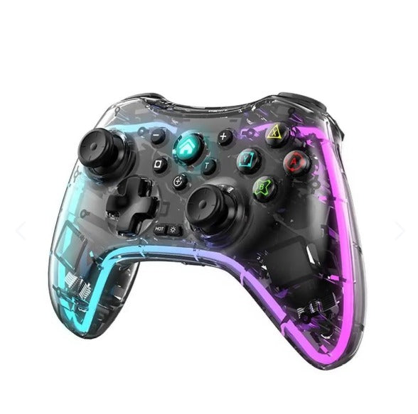 Joystick Gaming Transparente Inalambrico