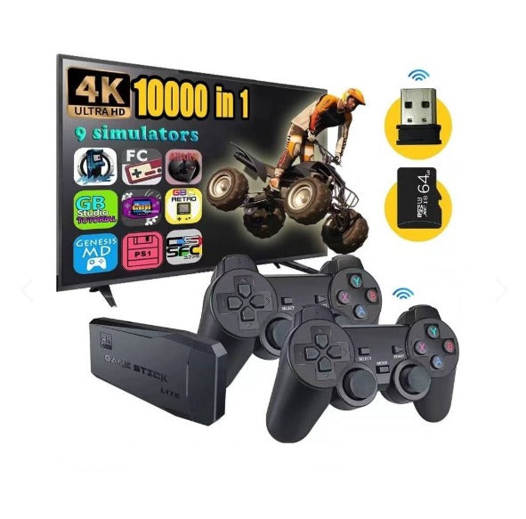 Consola De Videojuego Game Stick 64g