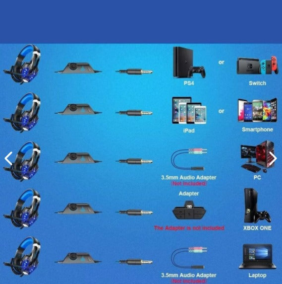 Audifonos Gaming Cancelling G9000